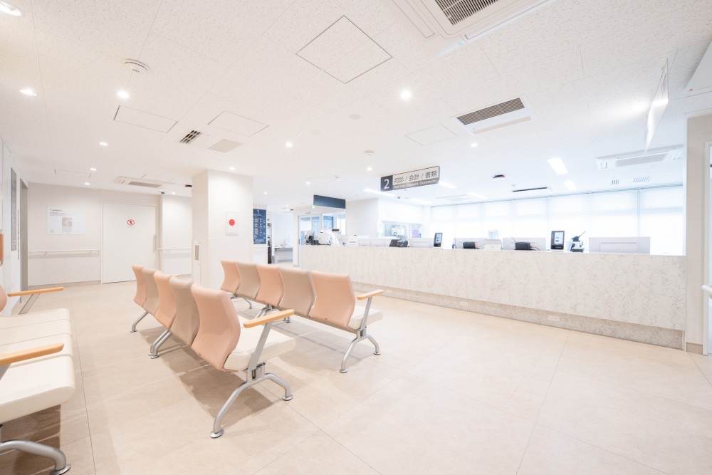 初診の受付手続きをお願いします